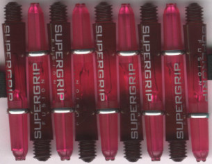 1.5in. Black/Pink Supergrip Fusion Dart Shafts 1.5in. Black/Pink Supergrip Fusion Dart Shafts