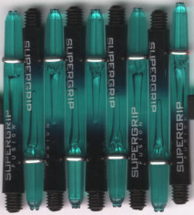 2in. Jade/Black Supergrip Fusion Dart Shafts 2in. Jade/Black Supergrip Fusion Dart Shafts