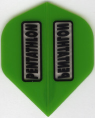 PENTATHLON GREEN Dart Flights