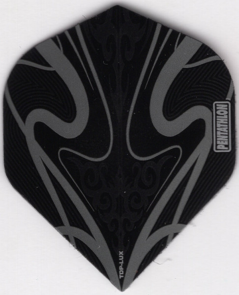 Charcoal TDP-LUX PENTATHLON Dart Flights