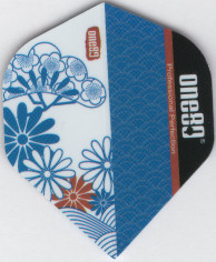 Blue Flowers Dart Flights