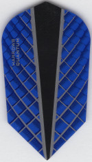 Blue Harrows Slim QUANTUM-X Dart Flights