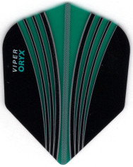 BLACK & TEAL VIPER Dart Flights