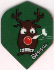 Bullseye! Rudolph the Red-Nosed Reindeer Dart Flights