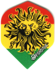 Rasta Lion Dart Flights