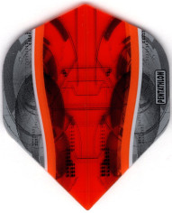 Silver Edge ORANGE PENTATHLON Dart Flights