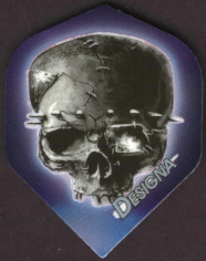 Heavy Metal Skull Dart Flights