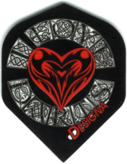 "I Love Darts" Celtic Heart Dart Flights "I Love Darts" Celtic Heart Dart Flights