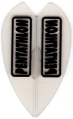 Clear PENTATHLON Mini Vortex Cut Dart Flights Clear PENTATHLON Mini Vortex Cut Dart Flights