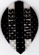 Black and Clear Teardrop Dimplex Dart Flights Black and Clear Teardrop Dimplex Dart Flights