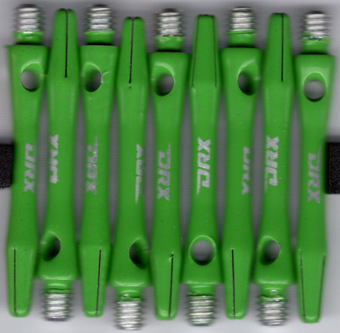 1.5in. Green DRX Coated Aluminum Dart Shafts 1.5in. Green DRX Coated Aluminum Dart Shafts