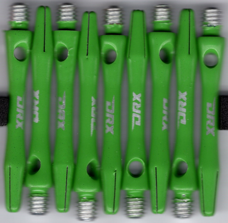 1.5in. Green DRX Coated Aluminum Dart Shafts 1.5in. Green DRX Coated Aluminum Dart Shafts