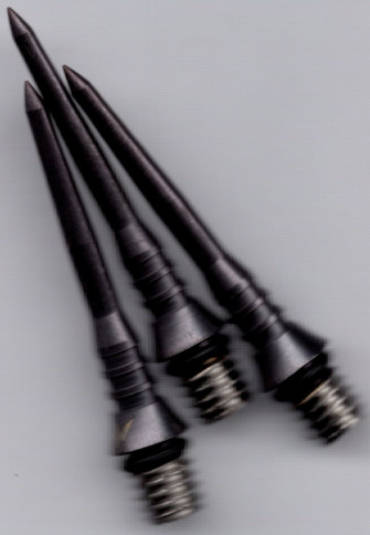 26mm Black Mission Titanium Ribbed Conversion Dart Points