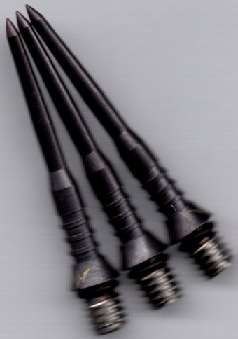 30mm Black Mission Titanium Ribbed Conversion Dart Points