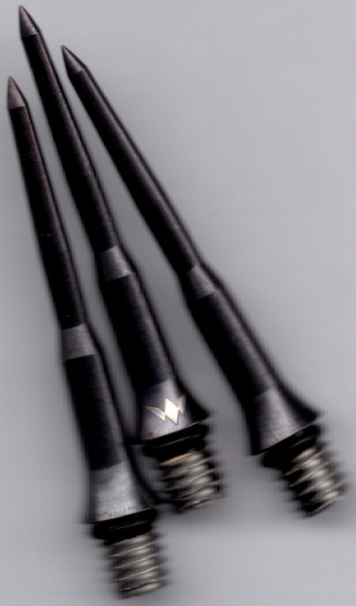 30mm Black Mission Titanium Smooth Conversion Dart Points 30mm Black Mission Titanium Smooth Conversion Dart Points