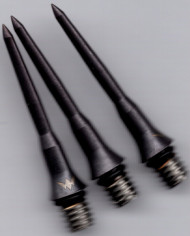 26mm Black Mission Titanium Smooth Conversion Dart Points 26mm Black Mission Titanium Smooth Conversion Dart Points