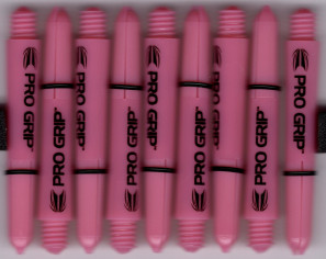 1.5in. Pink Pro Grip Dart Shafts