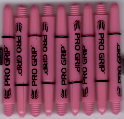 1.75in. Pink In-Between Pro Grip Dart Shafts 1.75in. Pink In-Between Pro Grip Dart Shafts