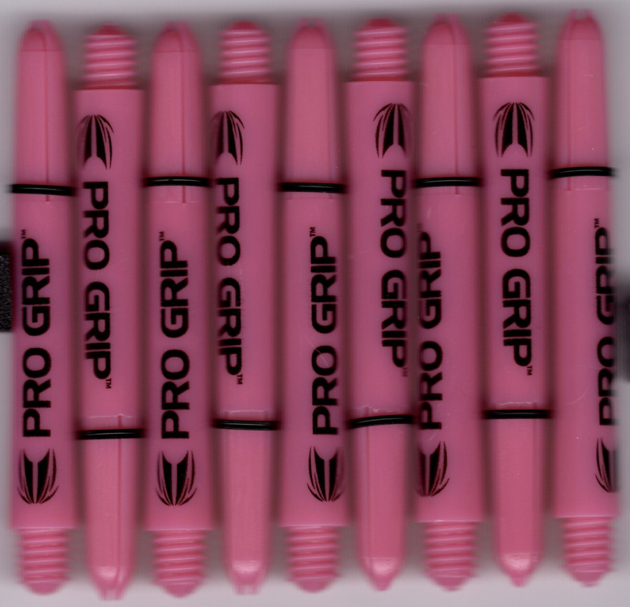 1.75in. Pink In-Between Pro Grip Dart Shafts 1.75in. Pink In-Between Pro Grip Dart Shafts
