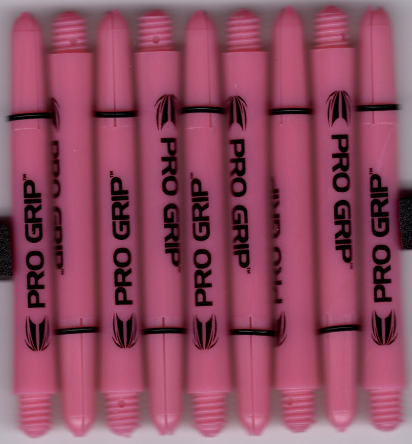 2in. Pink Meduim Target Pro Grip Dart Shafts 2in. Pink Meduim Target Pro Grip Dart Shafts