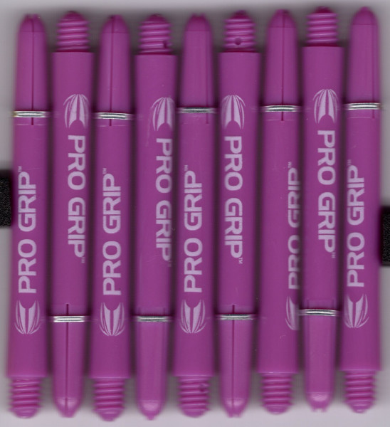 2in. Purple Medium Target Pro Grip Dart Shafts