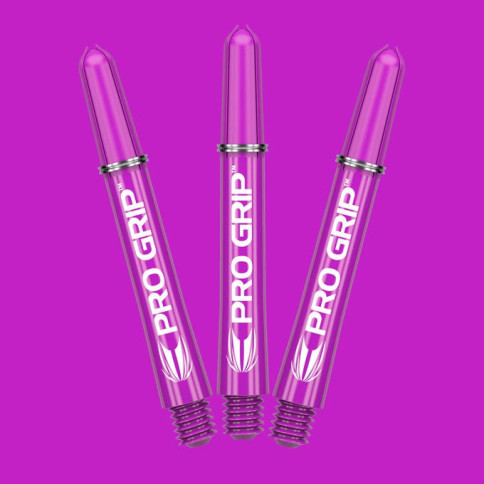 2in. Purple Medium Target Pro Grip Dart Shafts 2in. Purple Medium Target Pro Grip Dart Shafts