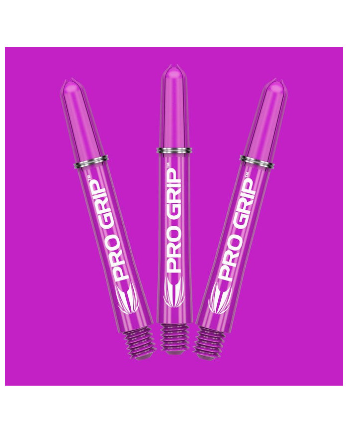 2in. Purple Medium Target Pro Grip Dart Shafts 2in. Purple Medium Target Pro Grip Dart Shafts