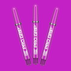 2in. Purple Medium Target Pro Grip Dart Shafts 2in. Purple Medium Target Pro Grip Dart Shafts