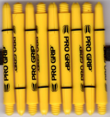 2in. Yellow Target Pro Grip Dart Shafts 2in. Yellow Target Pro Grip Dart Shafts