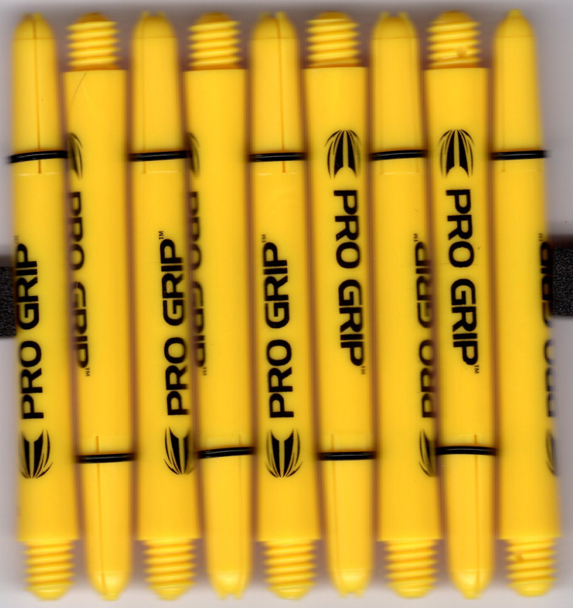 2in. Yellow Target Pro Grip Dart Shafts 2in. Yellow Target Pro Grip Dart Shafts