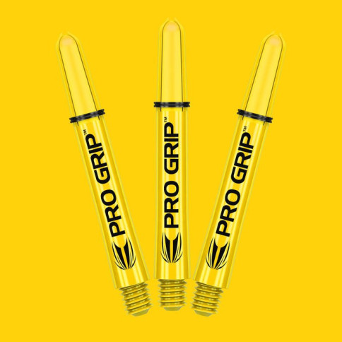 2in. Yellow Target Pro Grip Dart Shafts 2in. Yellow Target Pro Grip Dart Shafts