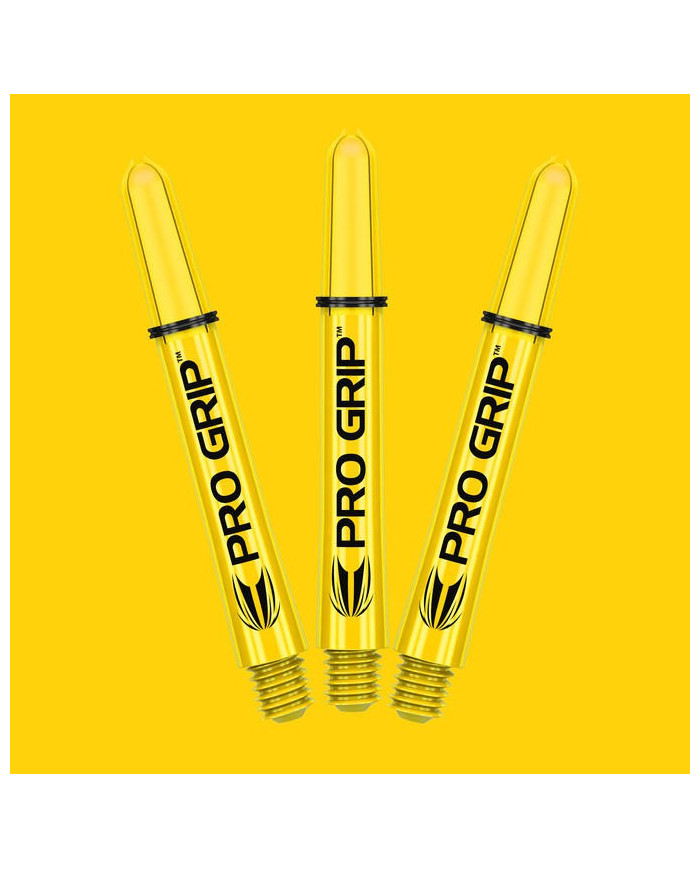 2in. Yellow Target Pro Grip Dart Shafts 2in. Yellow Target Pro Grip Dart Shafts