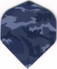 Blue Camouflage Dart Flights Blue Camouflage Dart Flights