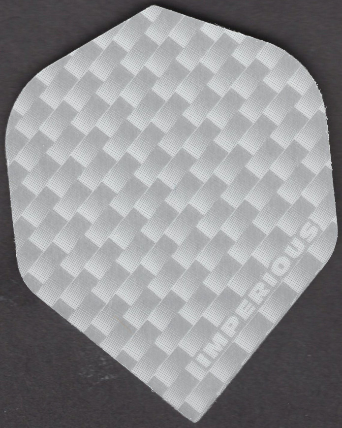 White Imperious Dart Flights