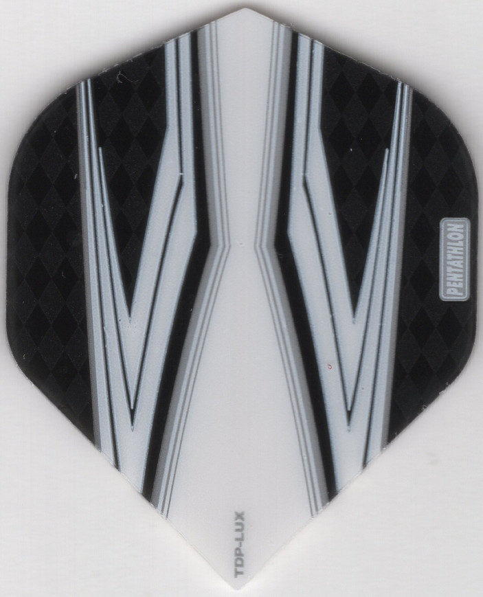 White TDP-LUX PENTATHLON Dart Flights