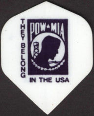 POW * MIA Dart Flights