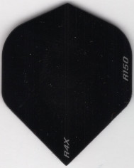 Black RUTHLESS 150 MICRON Dart Flights