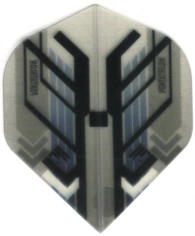 Black and Clear Matrix Pentathlon Dart Flights