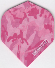 Pink Camouflage Dart Flights