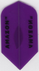 Purple AMAZON Slim Dart Flights