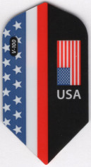 Stars & Bars Slim Dart Flights