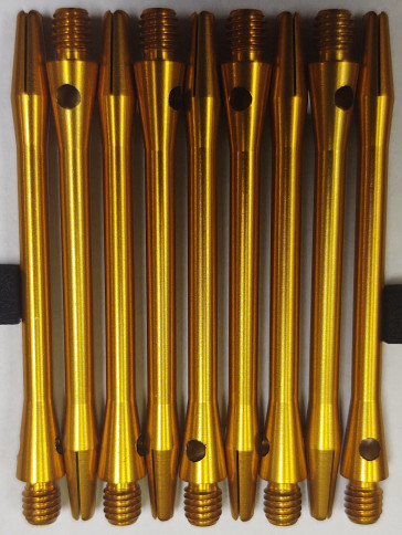 2.25in. Gold LONG Aluminum Dart Shafts 2.25in. Gold LONG Aluminum Dart Shafts