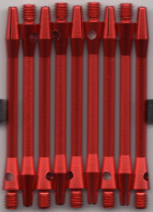 2.25in. Red LONG Aluminum Dart Shafts 2.25in. Red LONG Aluminum Dart Shafts