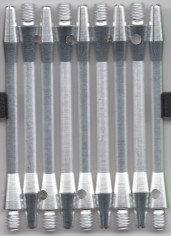 2.25in. Silver LONG Aluminum Dart Shafts 2.25in. Silver LONG Aluminum Dart Shafts
