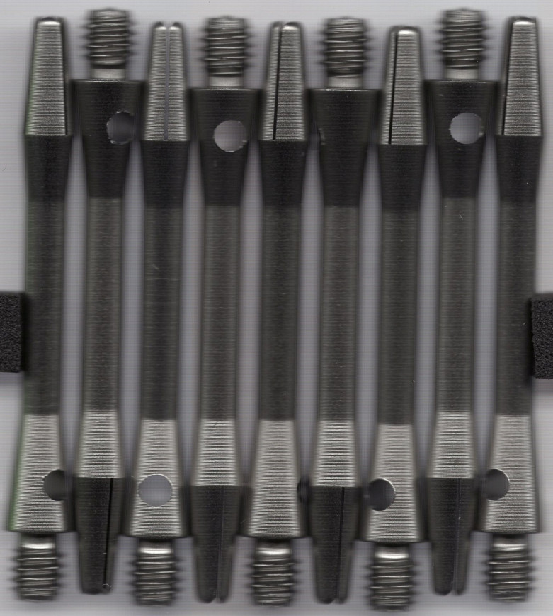 1.75in. Gunmetal In-between Aluminum Dart Shafts