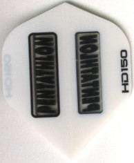 HD150 White Pentathlon Dart Flights