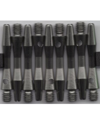 3 per set 2ba Gunmetal Aluminum Dart Shafts 1.25in 