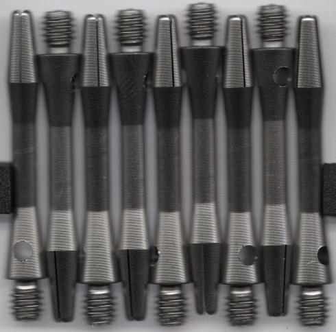1.5in. Gunmetal Short Aluminum Dart Shafts 1.5in. Gunmetal Short Aluminum Dart Shafts