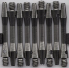 1.5in. Gunmetal Short Aluminum Dart Shafts 1.5in. Gunmetal Short Aluminum Dart Shafts