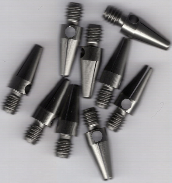 .75in. Gunmetal Mini Aluminum Dart Shafts
